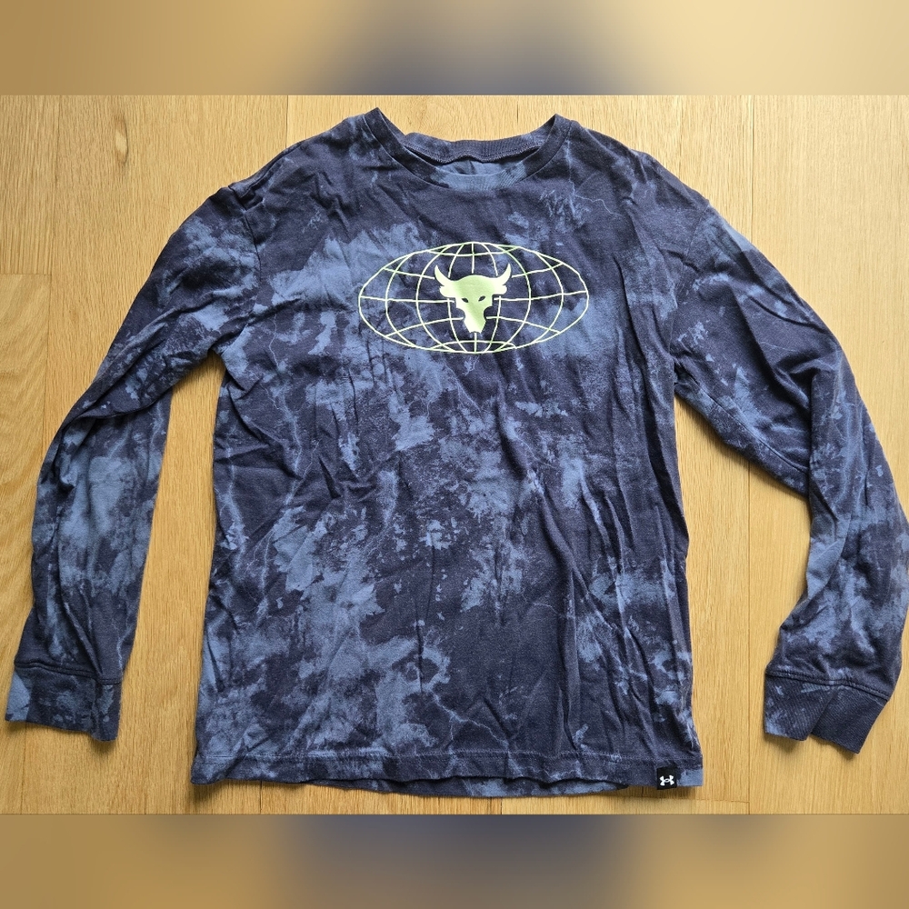 Under Armour Kids' Project Rock Logo Tee